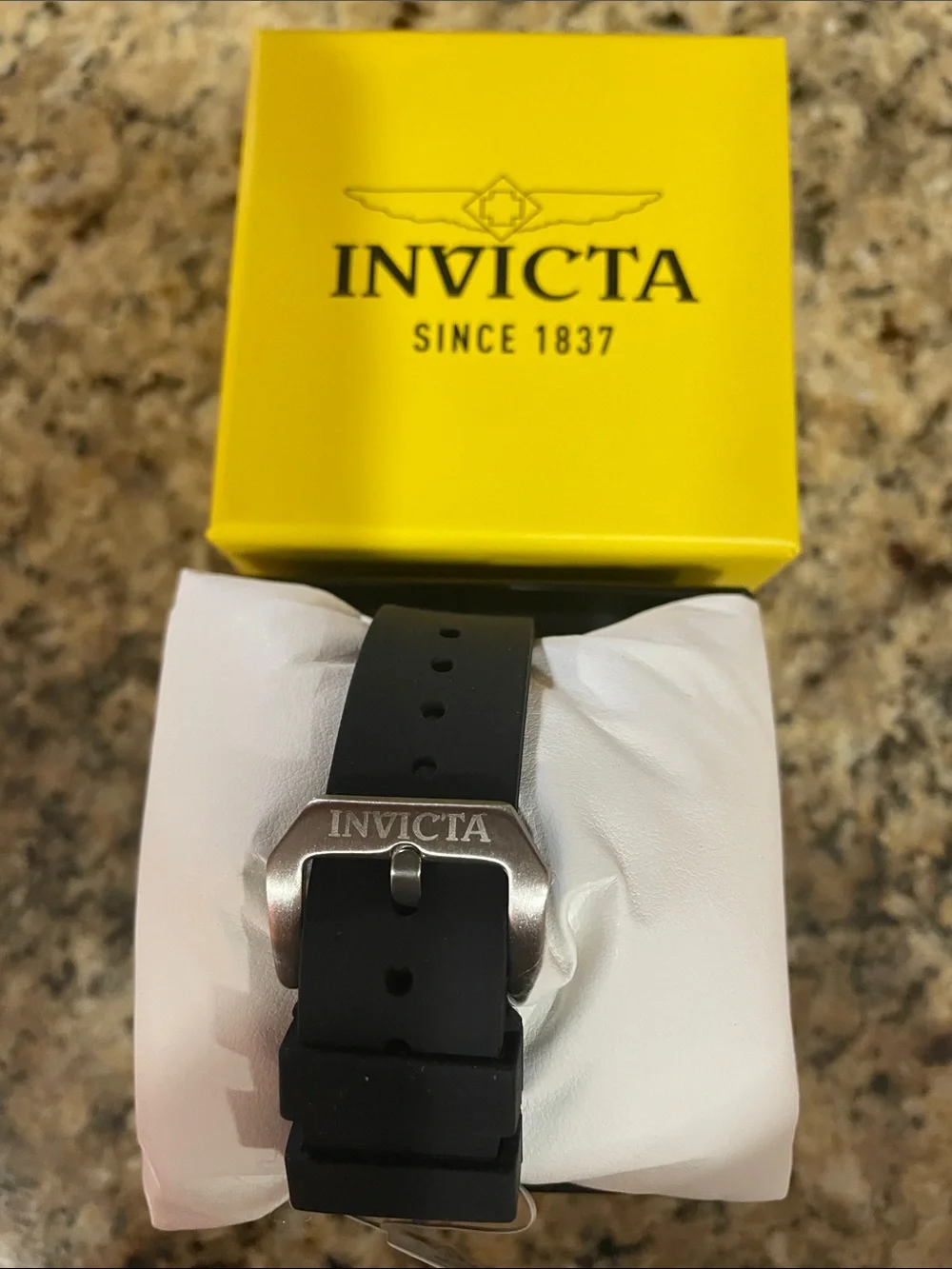 Invicta Racing Red and Black Multi-Dial Chronograph Watch